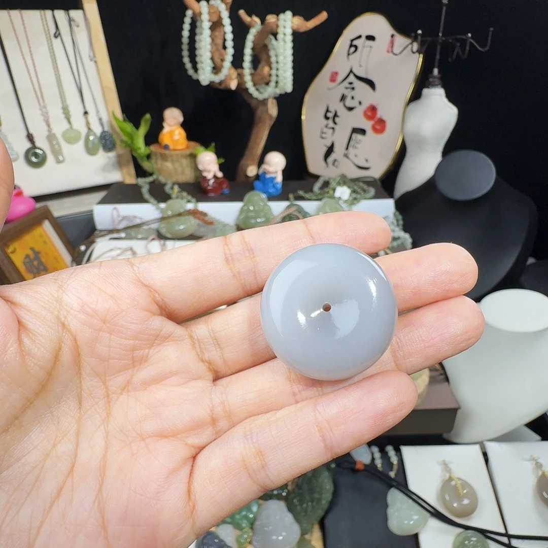 番***蛋颈饰未镶嵌和田玉