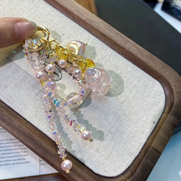 500粉星星挂件原创手机链