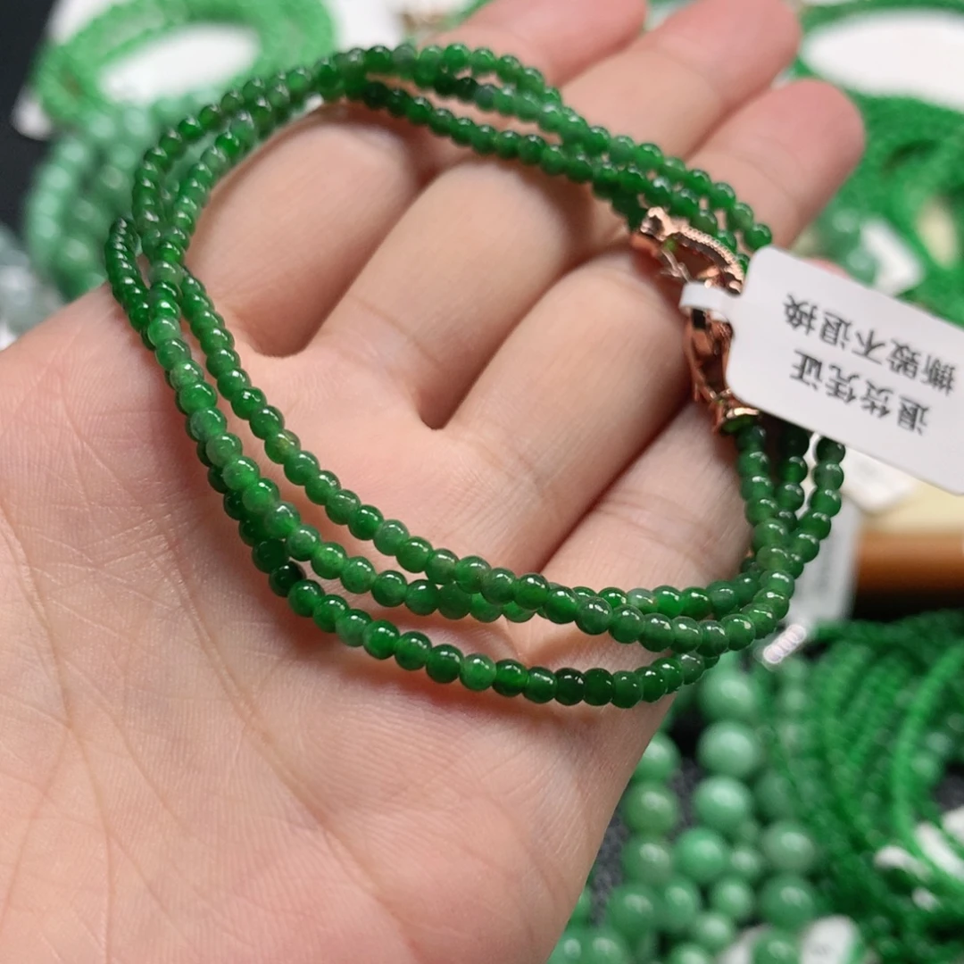 翡翠未镶嵌手链翡翠