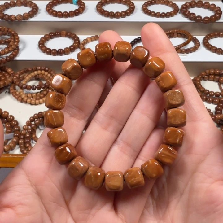 果***J库克手串库克菩提卡10方糖