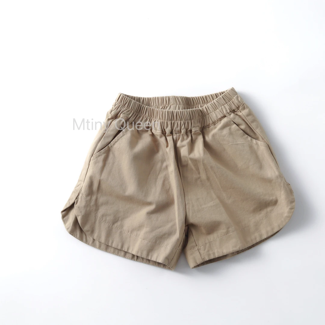 凉爽感~透气软糯纯棉亲肤A类全棉儿童夏季短裤宝宝洋气宽松百搭