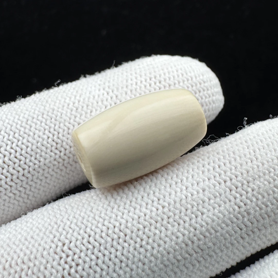 D6494天然猛犸牙勒子11.8x19.6mm支持鉴定 假一罚四