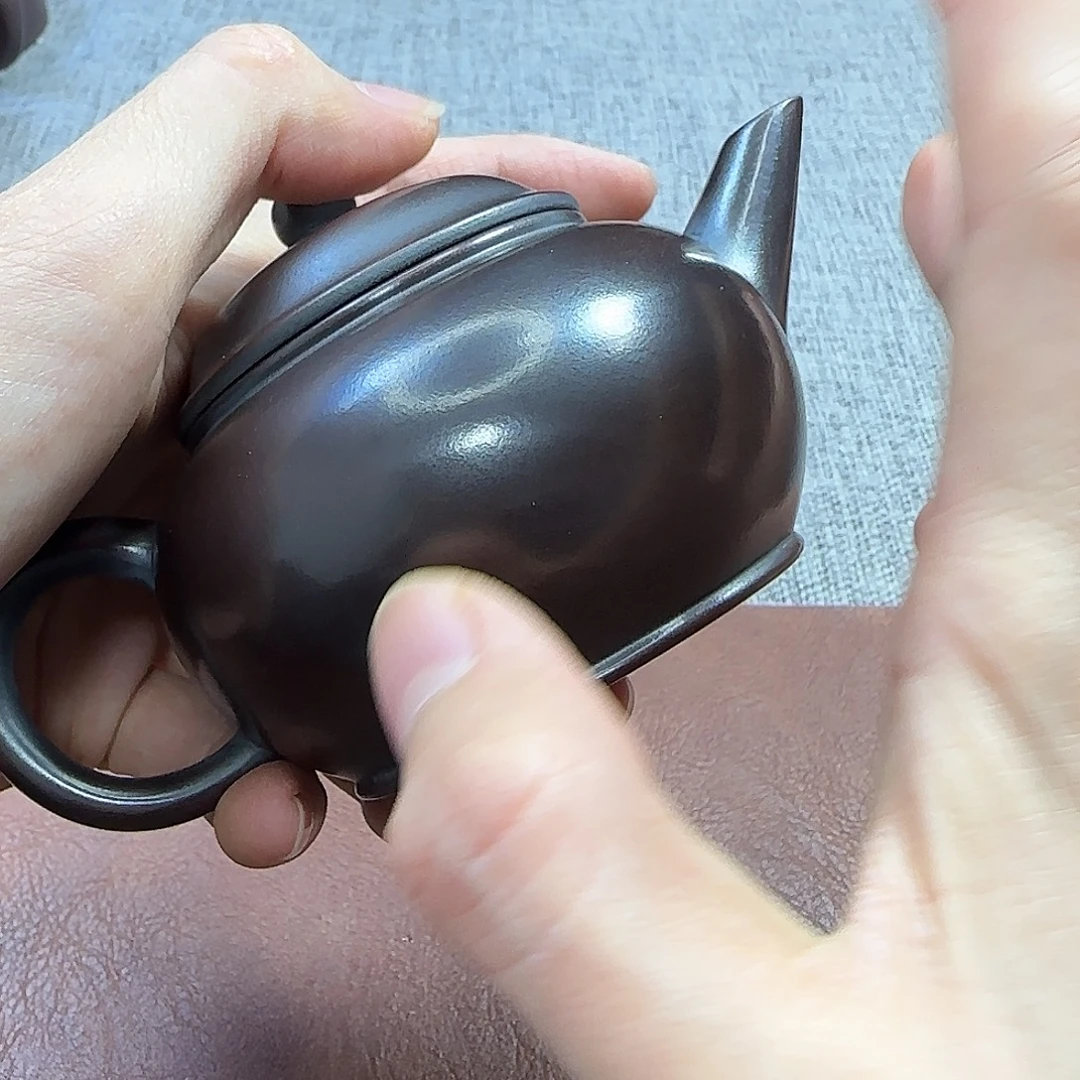 紫砂茶壶民间手艺人全手工制作