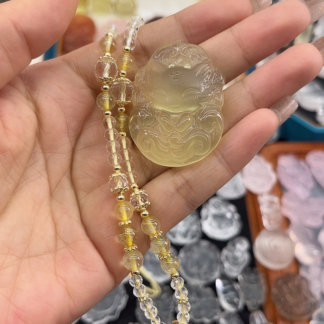 水晶珠宝半成品未镶嵌?**实48