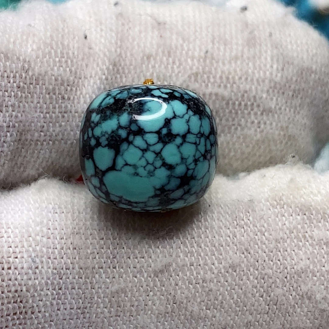 绿松石未镶嵌天然原矿 带武汉地大证书