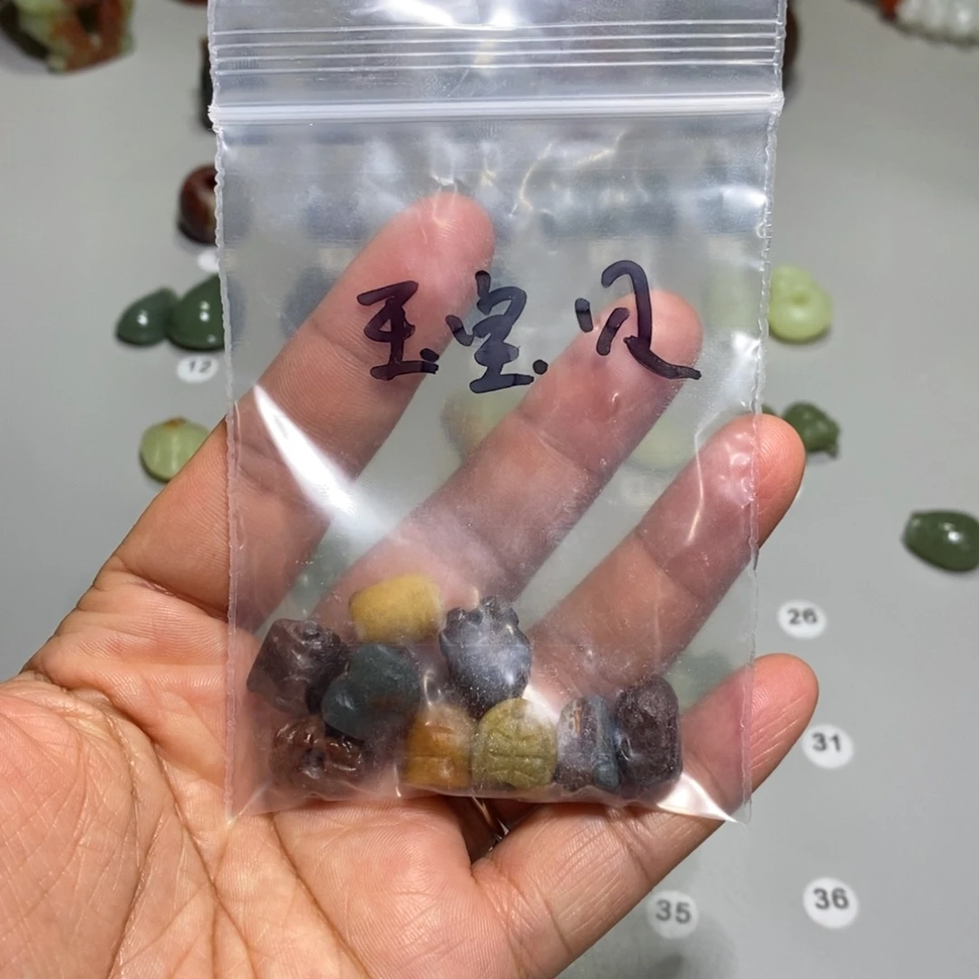 颈饰未镶嵌透闪石质玉玉*贝