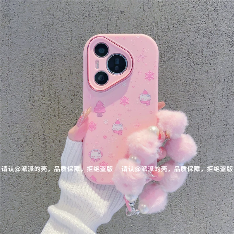 （华为Pura70系列）金属小胖妹适用华为Pura70/70pro/70pro+手机壳