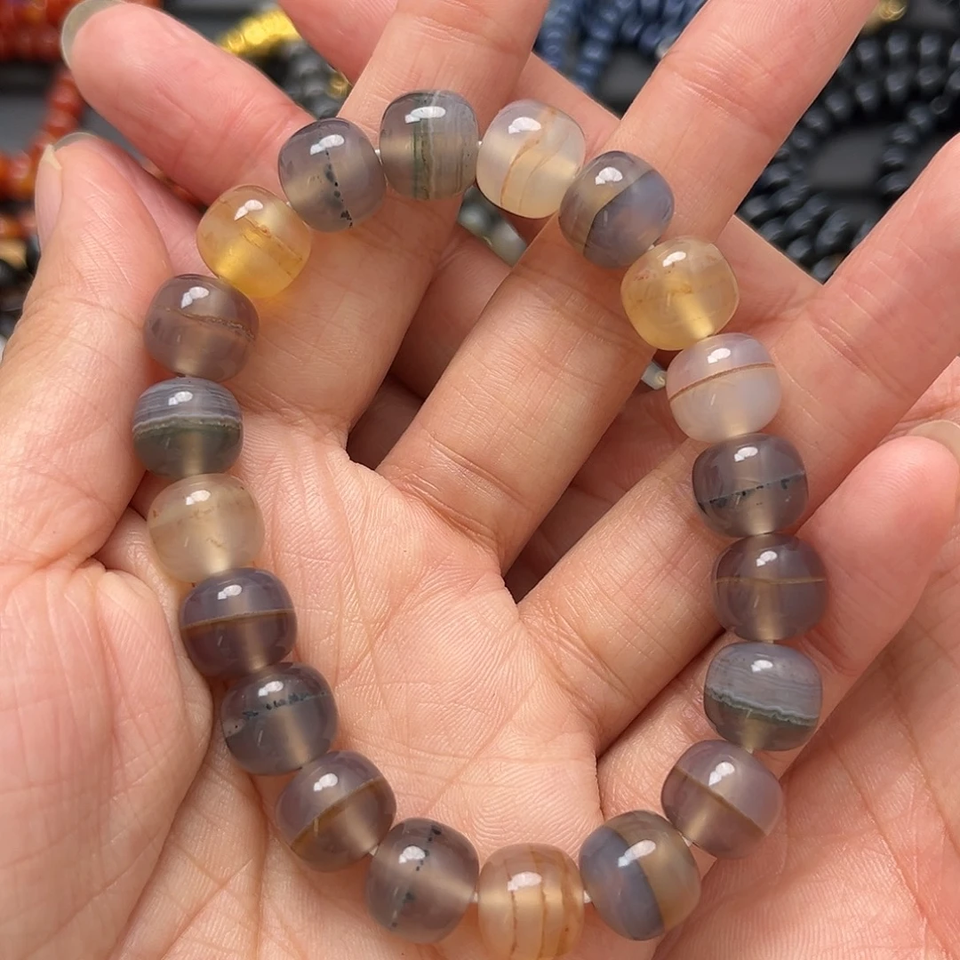 玛瑙/玉髓未镶嵌手串