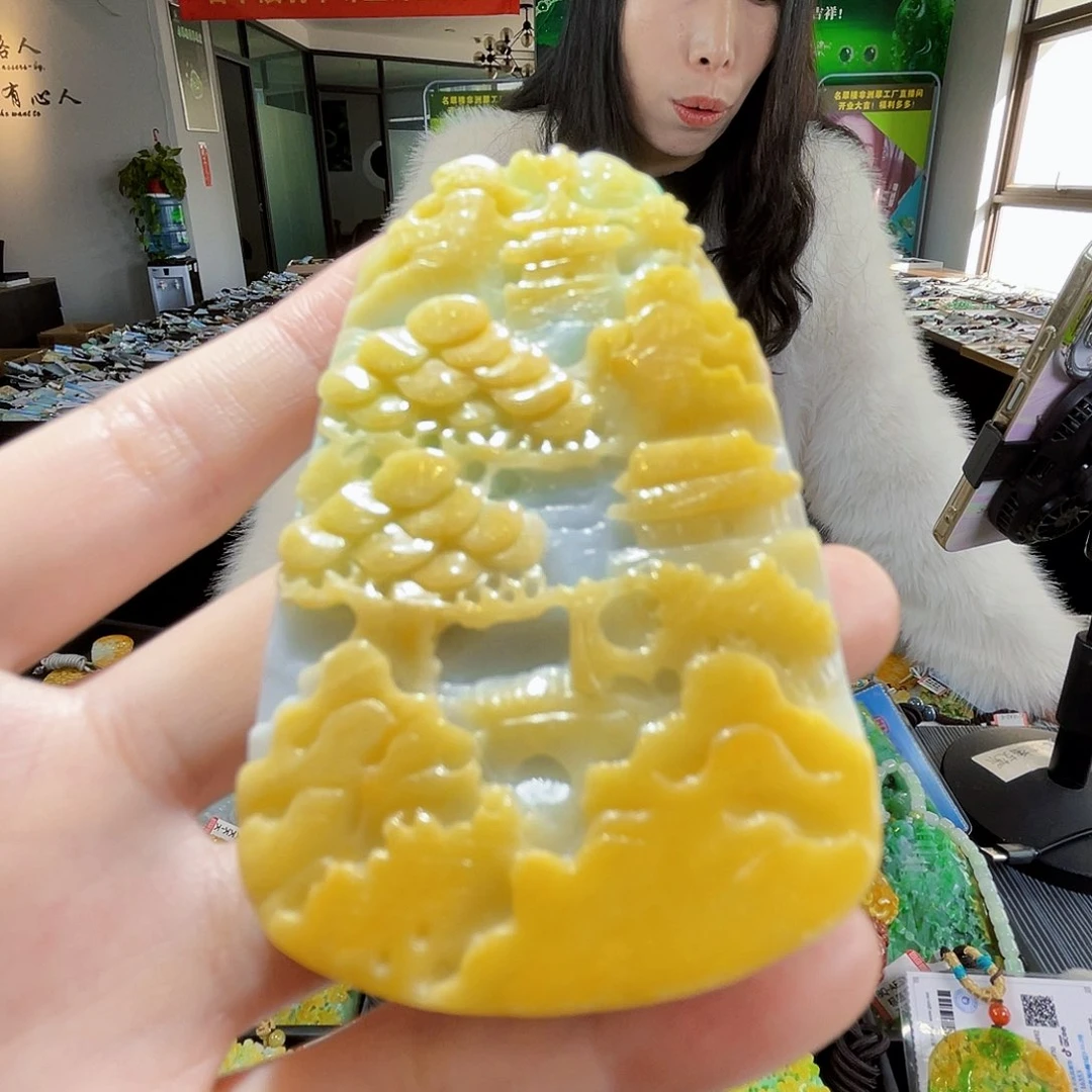 颈饰未镶嵌翡翠翡翠