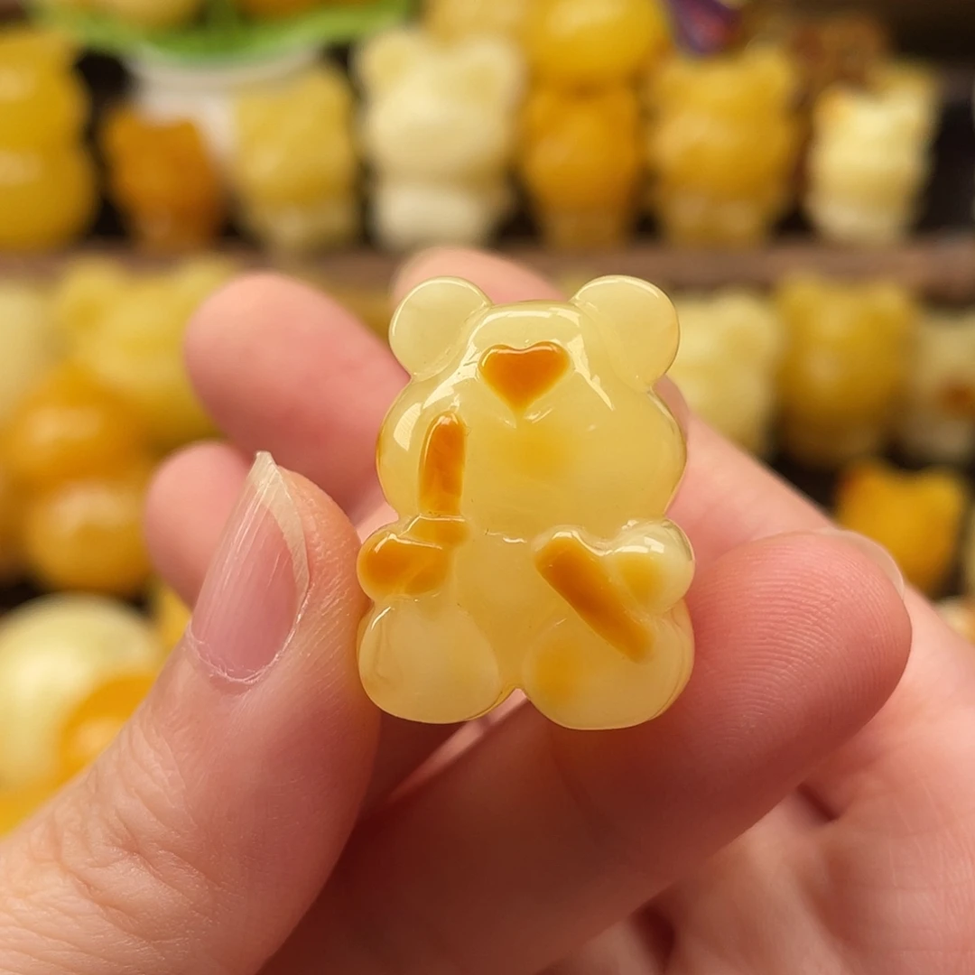 琥珀未镶嵌珠宝奇石