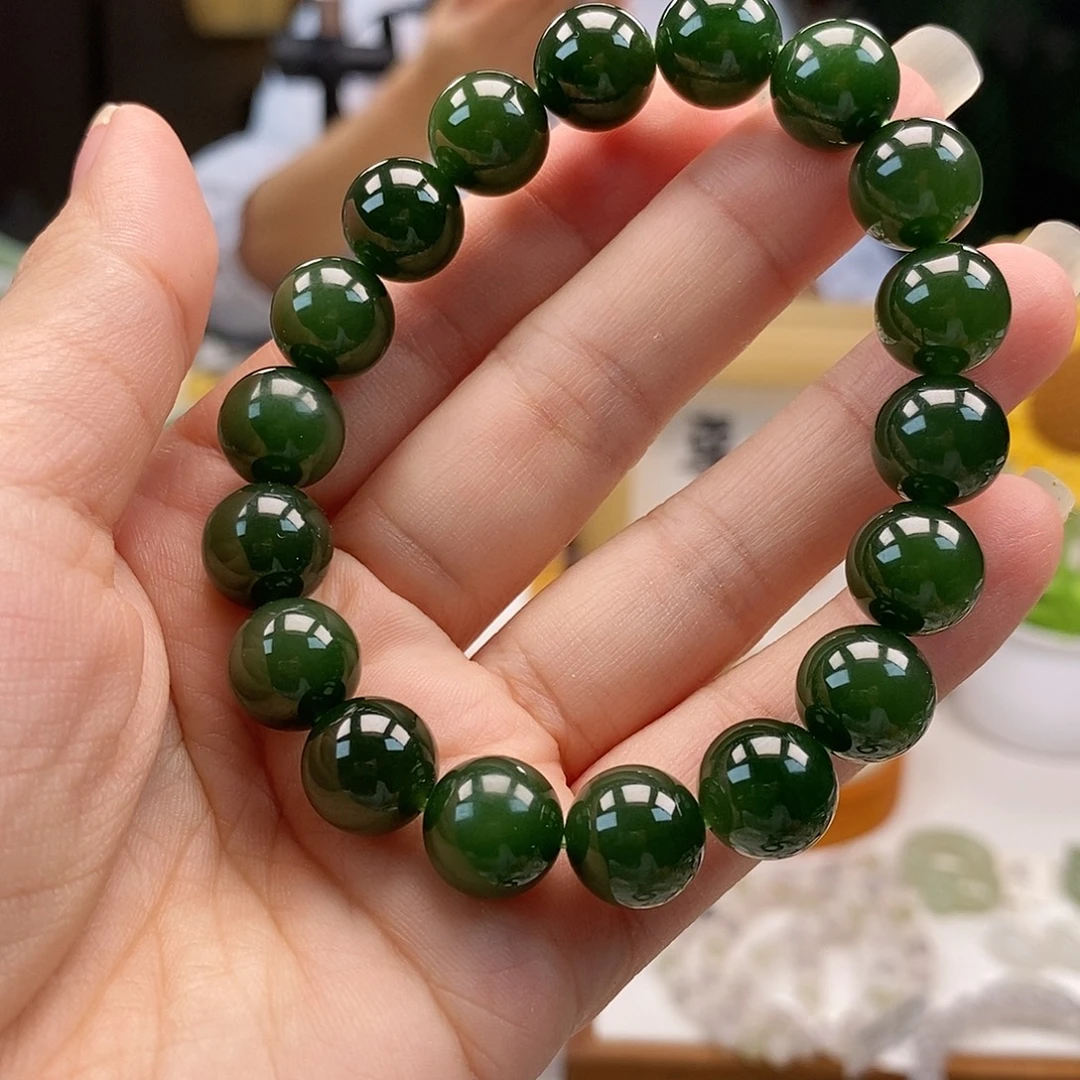 未镶嵌手串和田玉（碧玉）