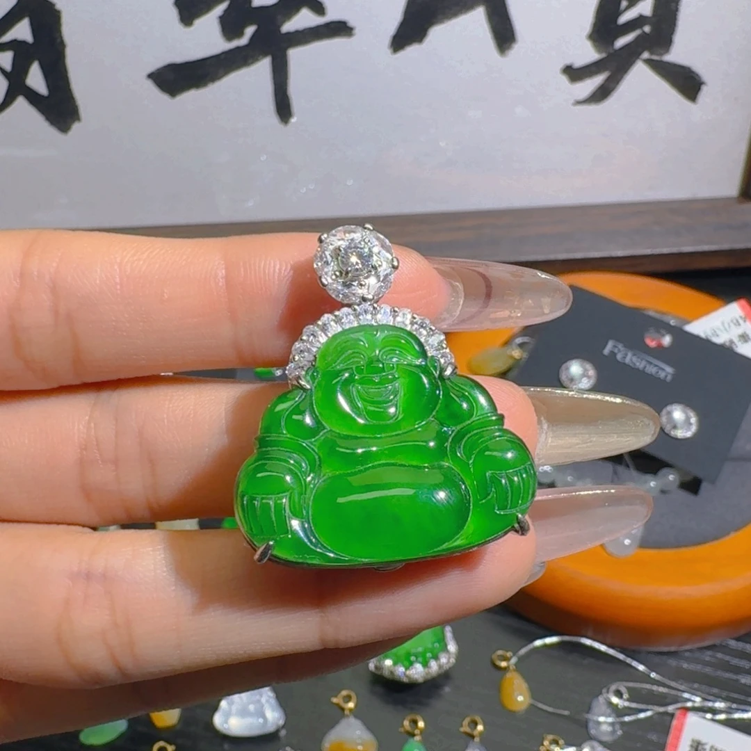 吊坠(不含链)未镶嵌翡翠