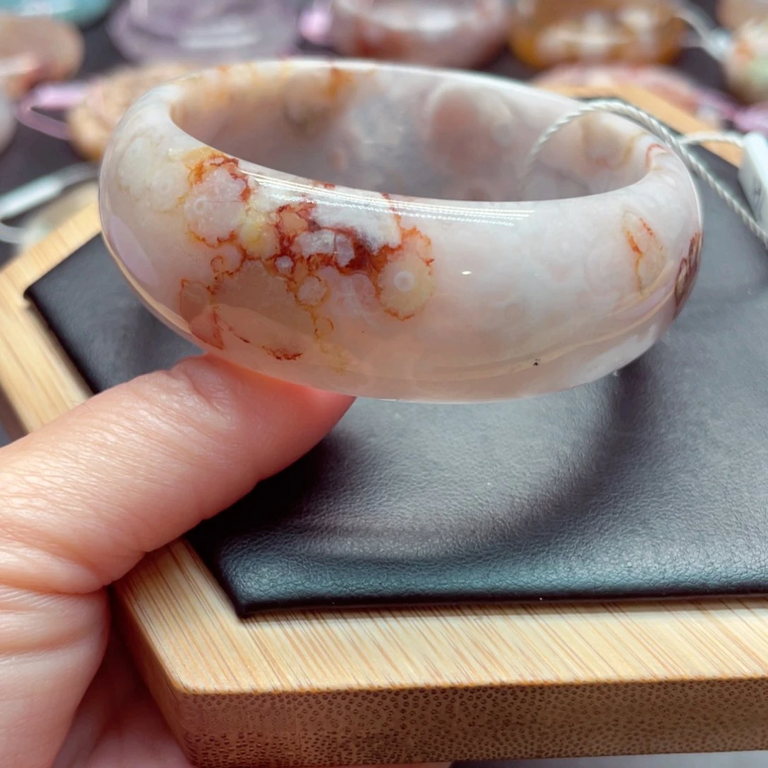 玛瑙/玉髓手镯未镶嵌鹰****店1