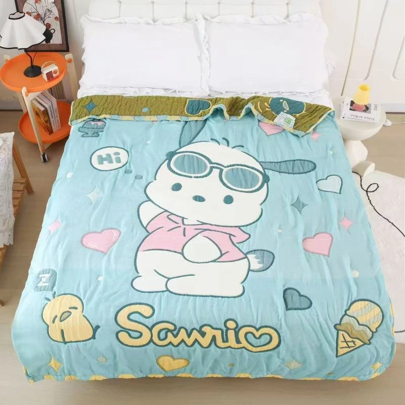 冰激凌小狗 150*200泡芙被升级多层柔软亲肤透气双面