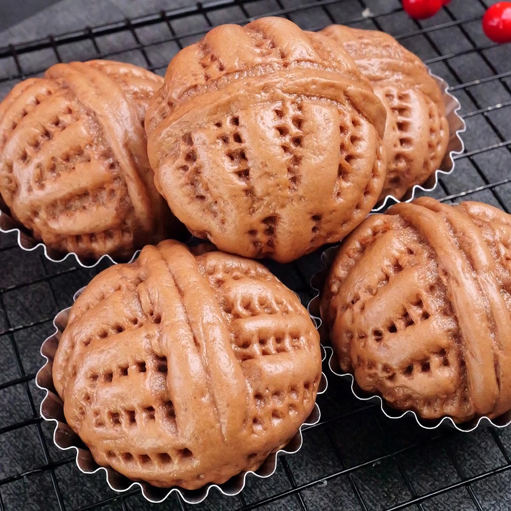 【苹果】粤菜早茶：巧克力核桃包学习制作视频课程