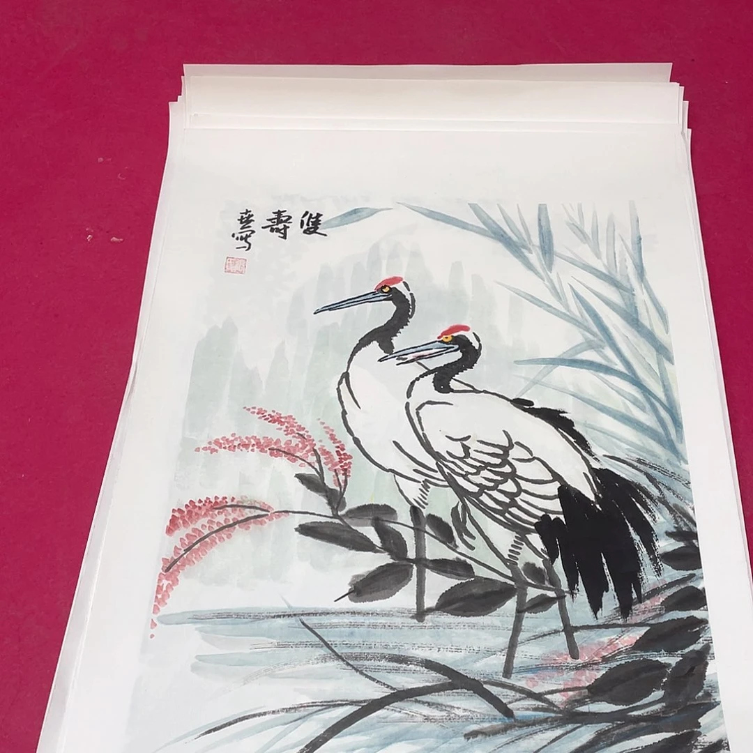 国画1.4平尺国画作品