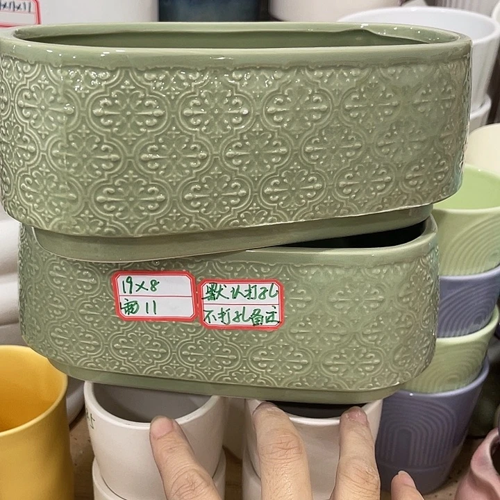 陶瓷花盆凑12米包邮