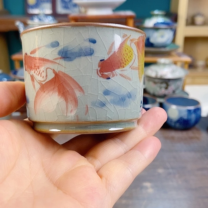 瓷片手工制作工艺精湛等