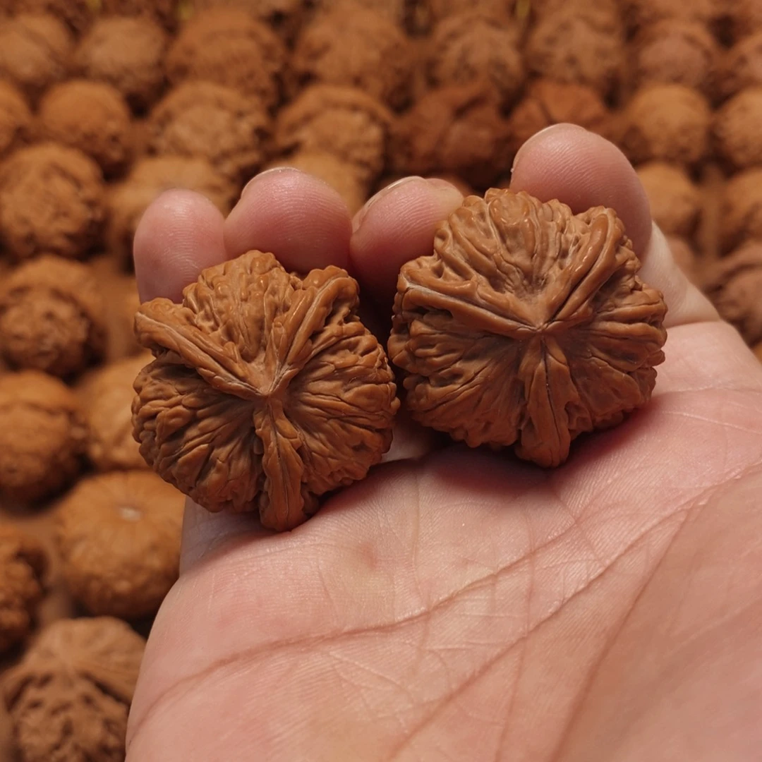 文玩核桃把件35尺 全品四座楼人奔 7