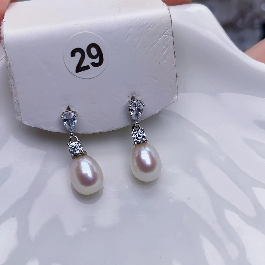 未镶嵌淡水珍珠耳饰