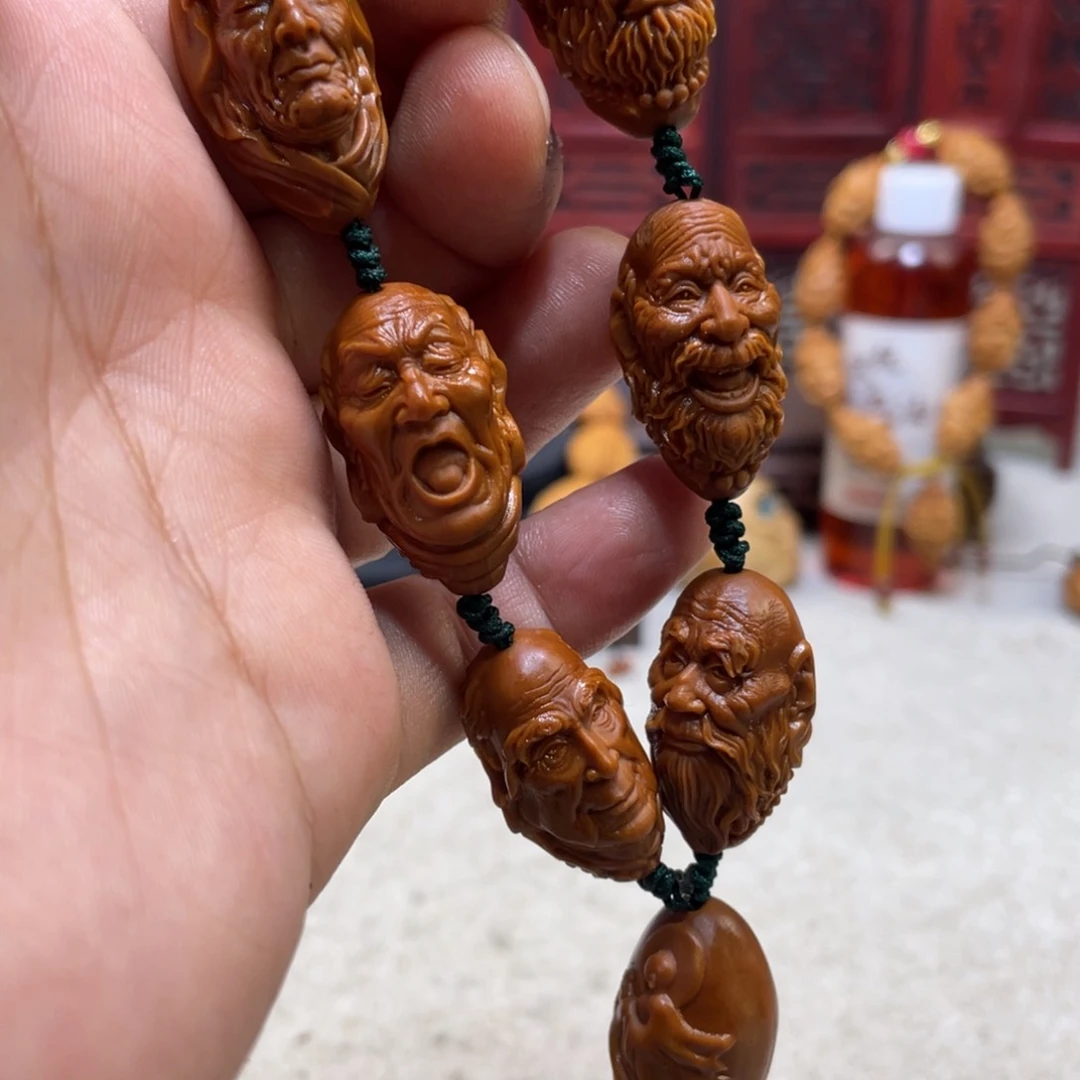 橄榄核吊坠橄榄核雕