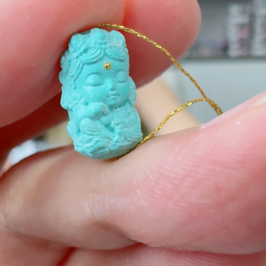 未镶嵌绿松石珠宝奇石