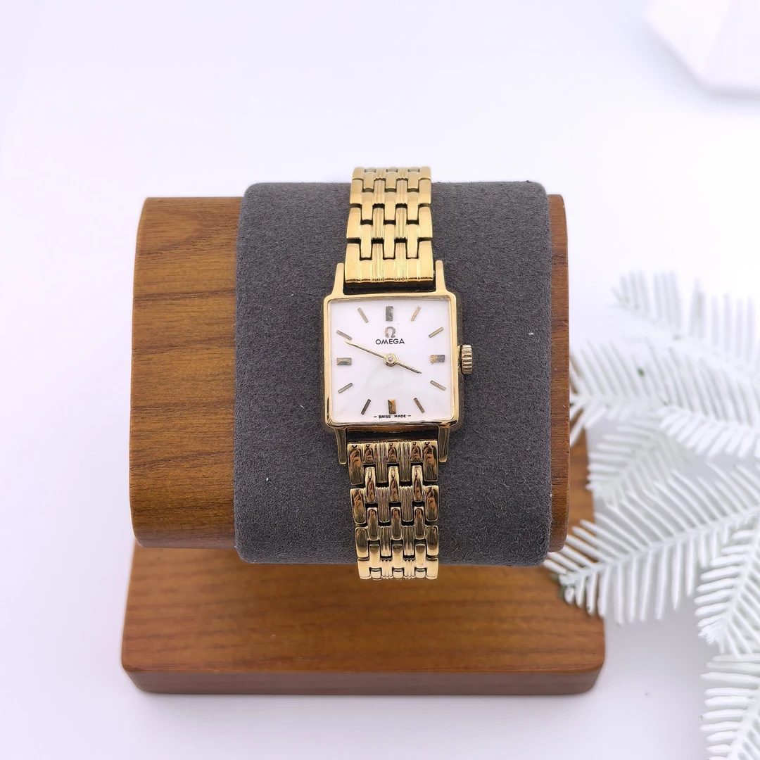 95新 Omega/欧米茄 欧米茄女表/手动机械/表经20.5mm/01728