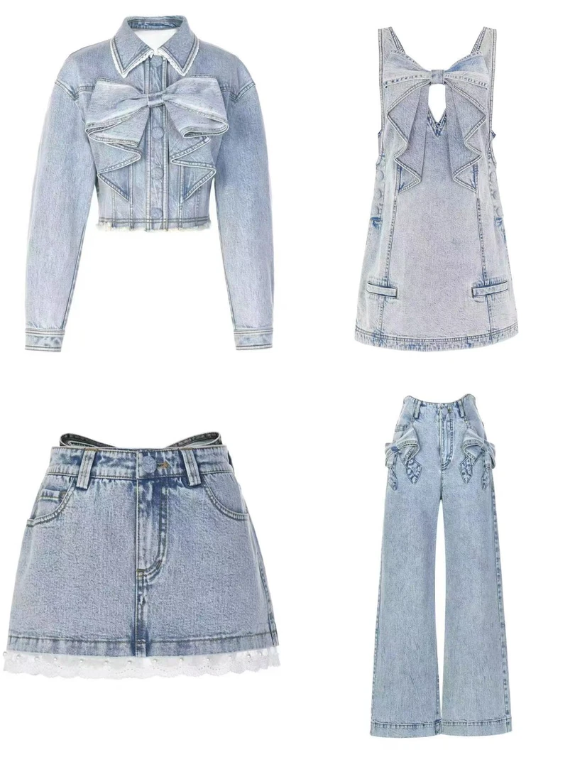 木子店蝴蝶结牛仔系列