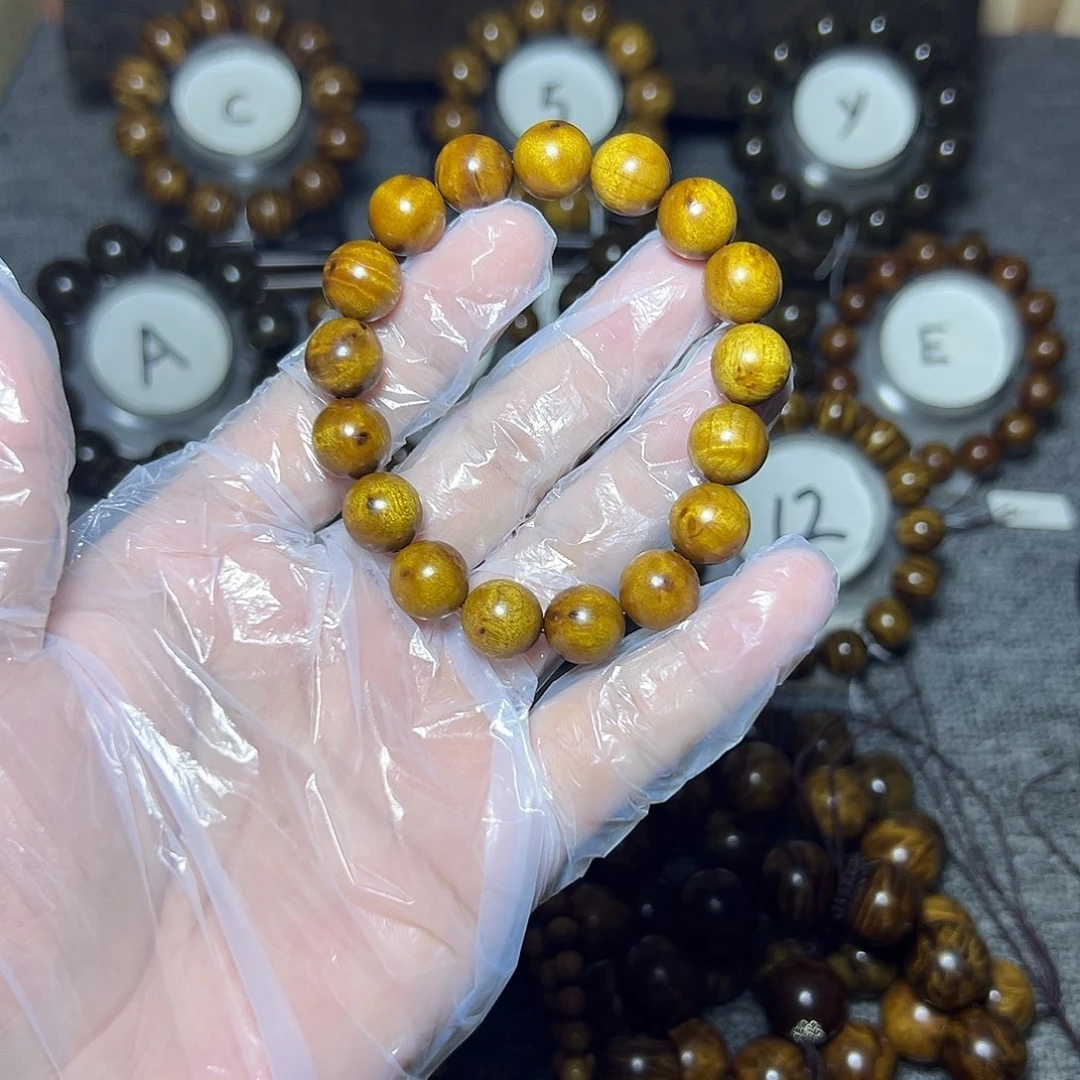 金丝楠手串/手链小叶桢楠1.2瘤巴