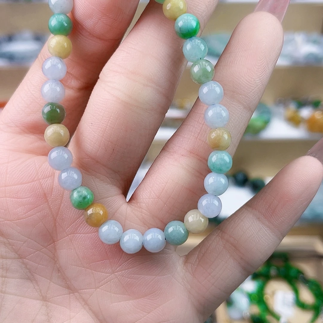 翡翠未镶嵌手链手链