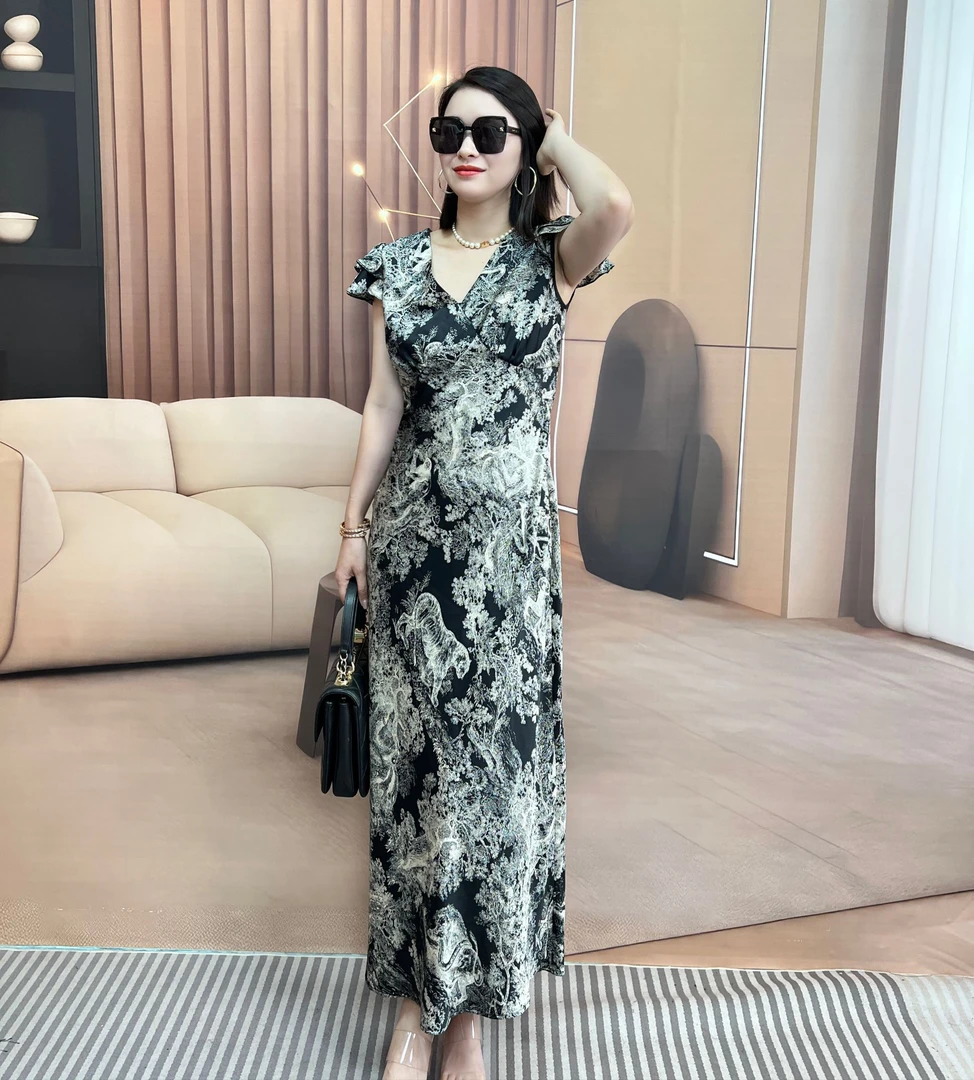 【二姐高定】 桑蚕丝 动物园系列 连衣裙 2025新品 春夏显瘦气质