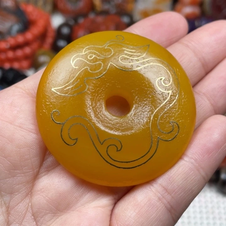 瓜***瓜玛瑙/玉髓未镶嵌颈饰
