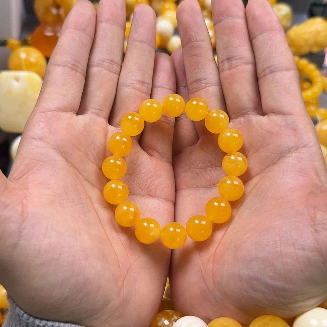 蜜蜡珠宝奇石未镶嵌12mm