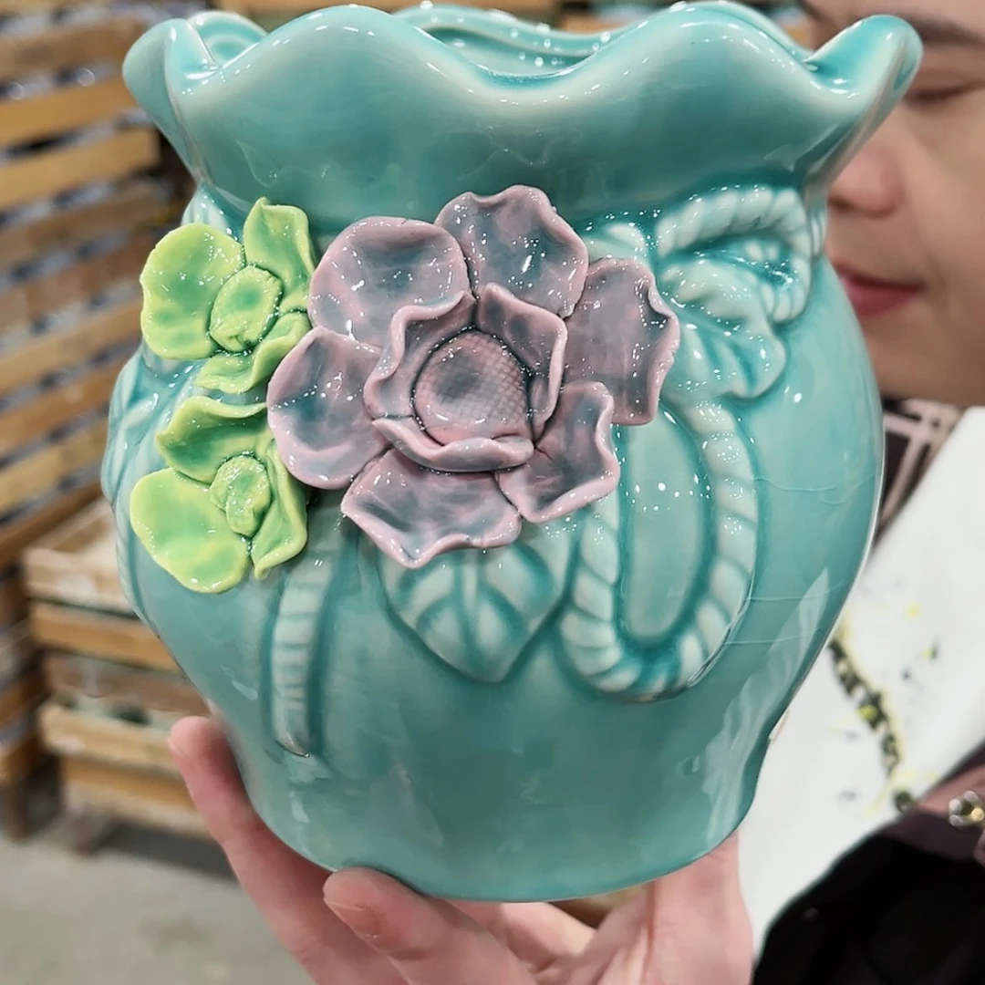 【闪购商品】陶瓷陶瓷多肉植物花盆