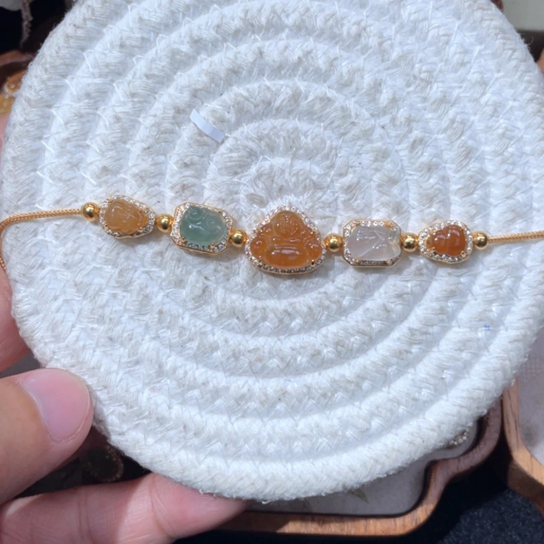 翡翠银S925镶嵌颈饰