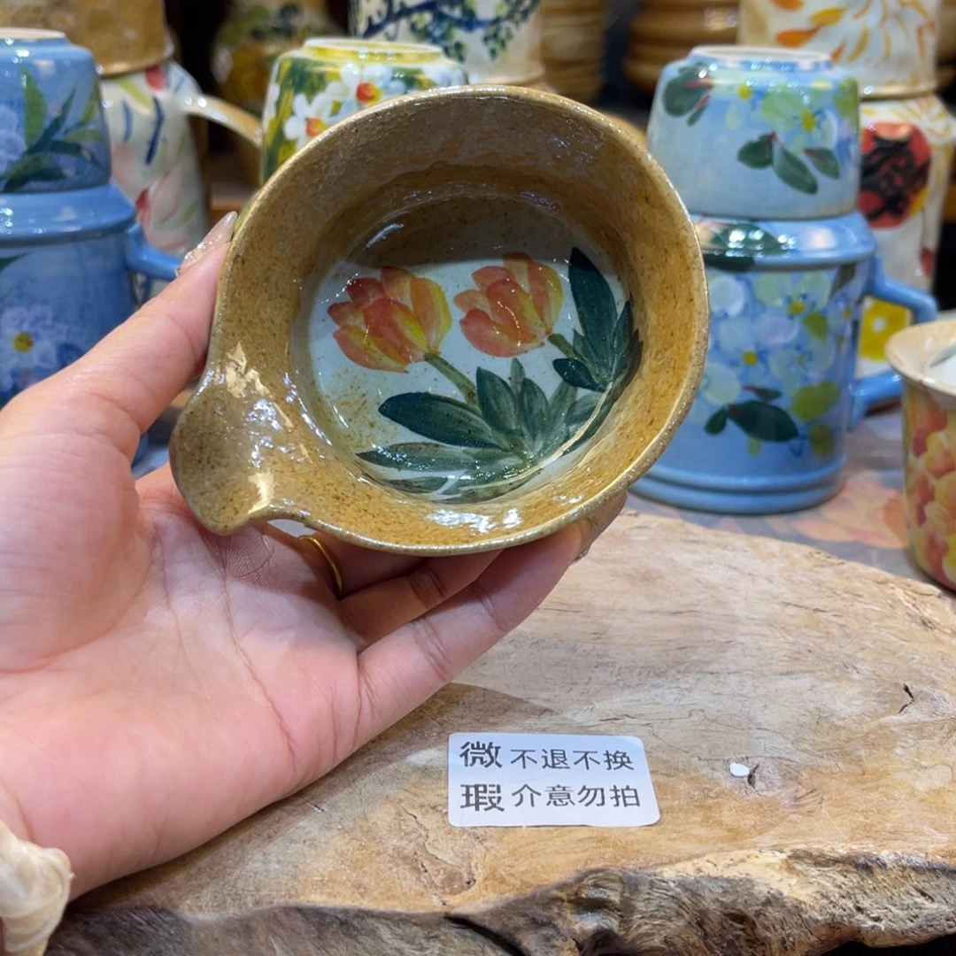 瓷片景德镇手工手绘