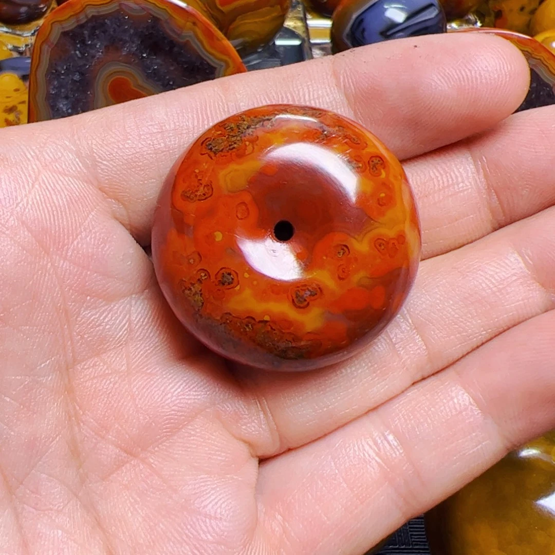 玛瑙/玉髓手链未镶嵌自***雄