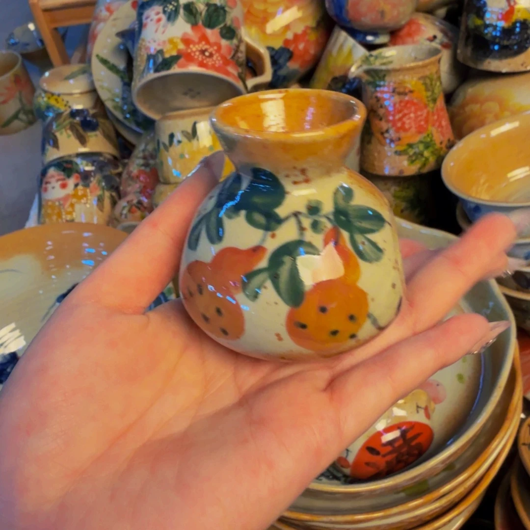 瓷片景德镇陶瓷手工手绘