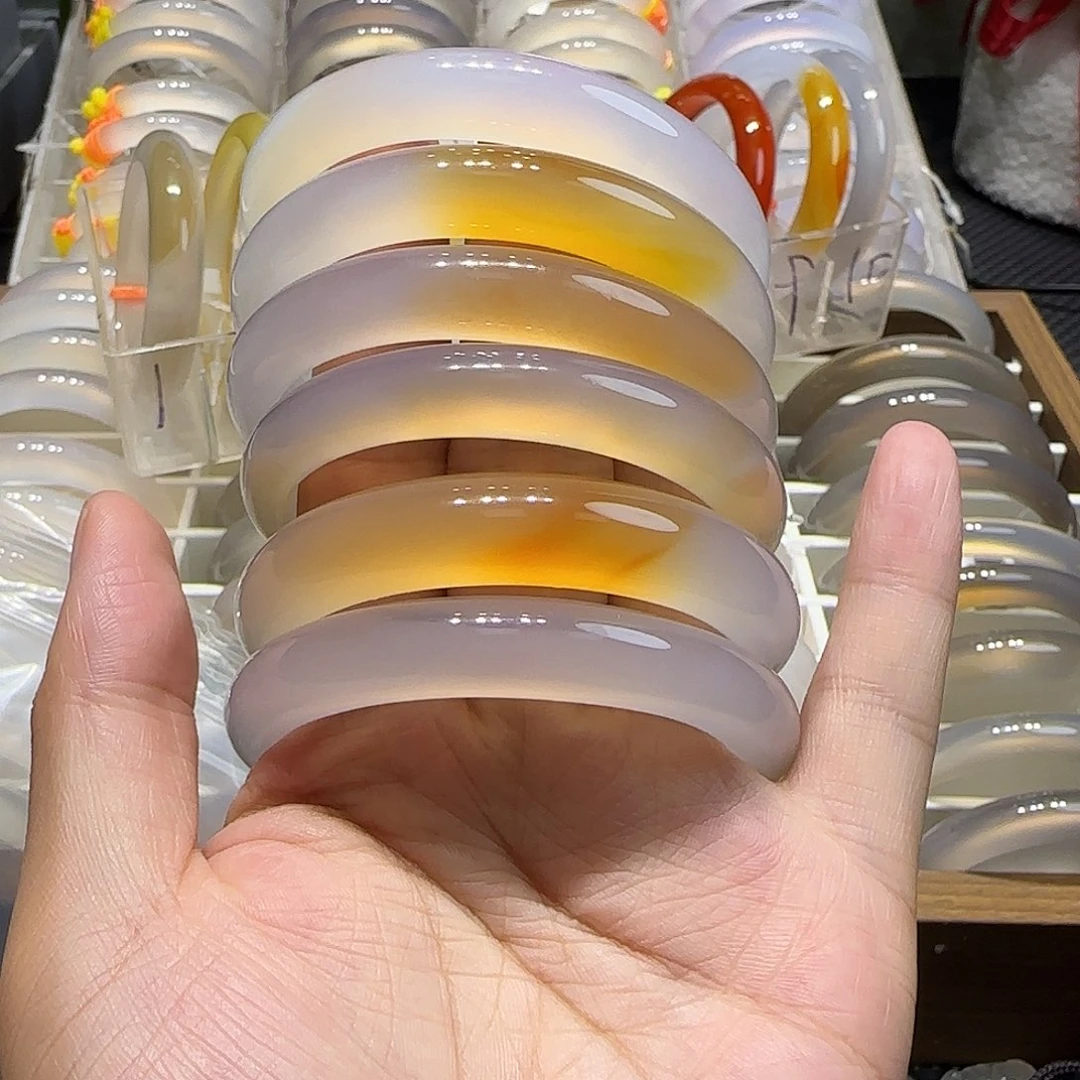 手镯玛瑙/玉髓未镶嵌六个单个19.9