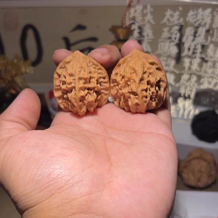 把件文玩核桃35白蛇谷