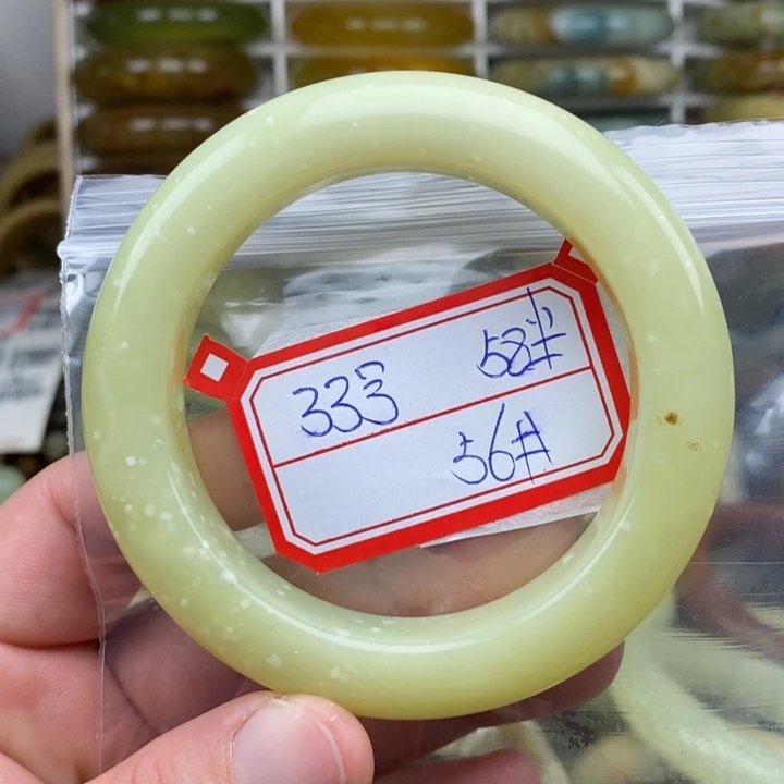 未镶嵌蛇纹石玉手绳