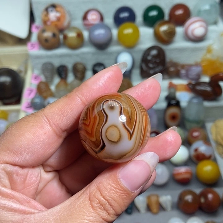 未镶嵌配珠玛瑙/玉髓