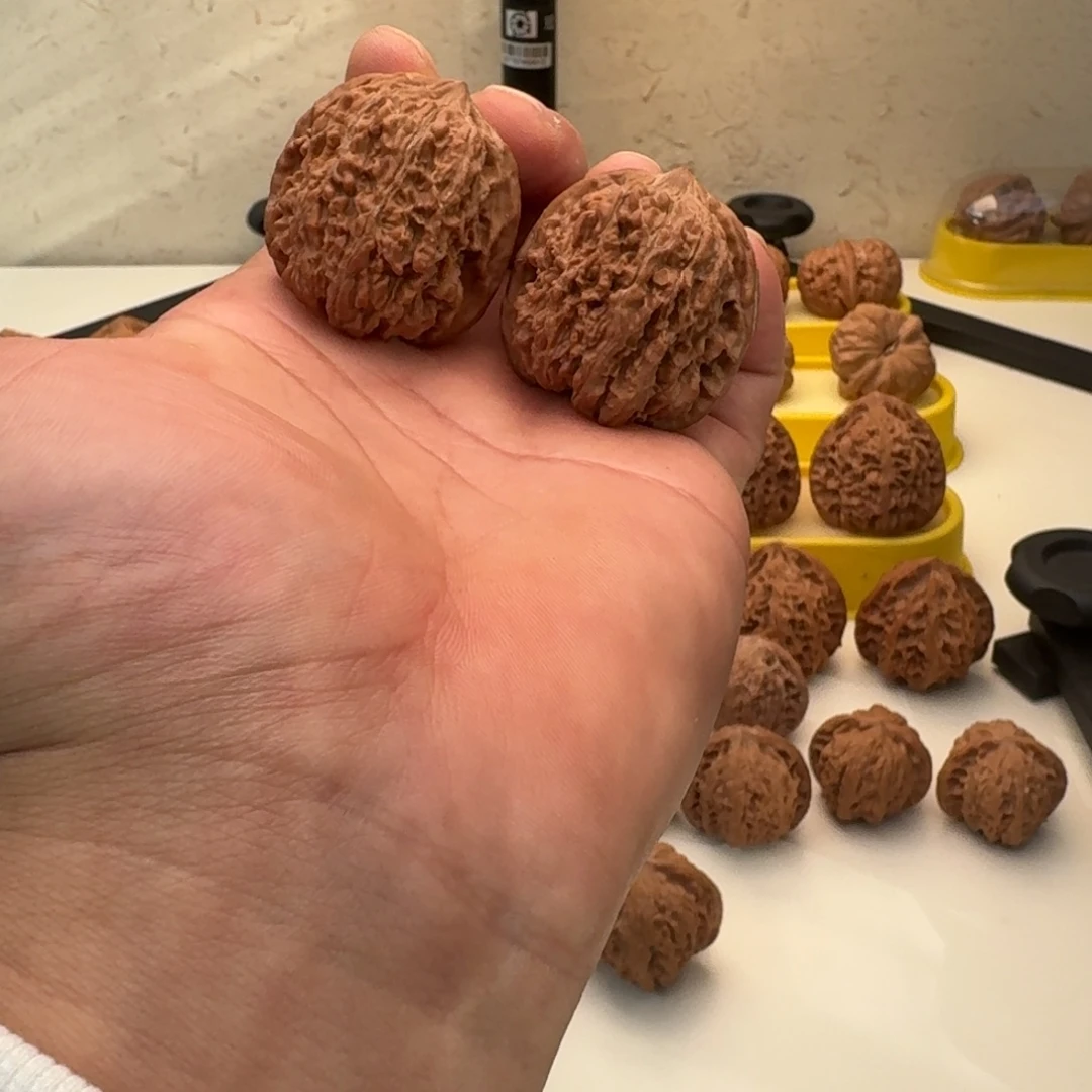 文玩核桃把件37尺全品137狮子头 1号