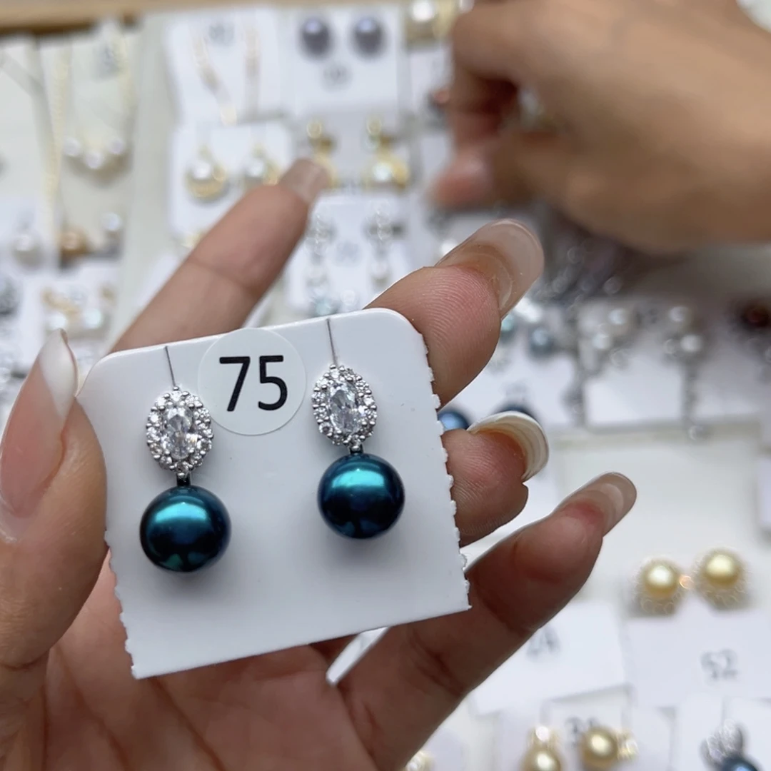 燕***8戒指合金淡水珍珠