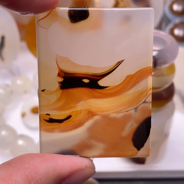 玛瑙/玉髓未镶嵌吊坠(不含链)