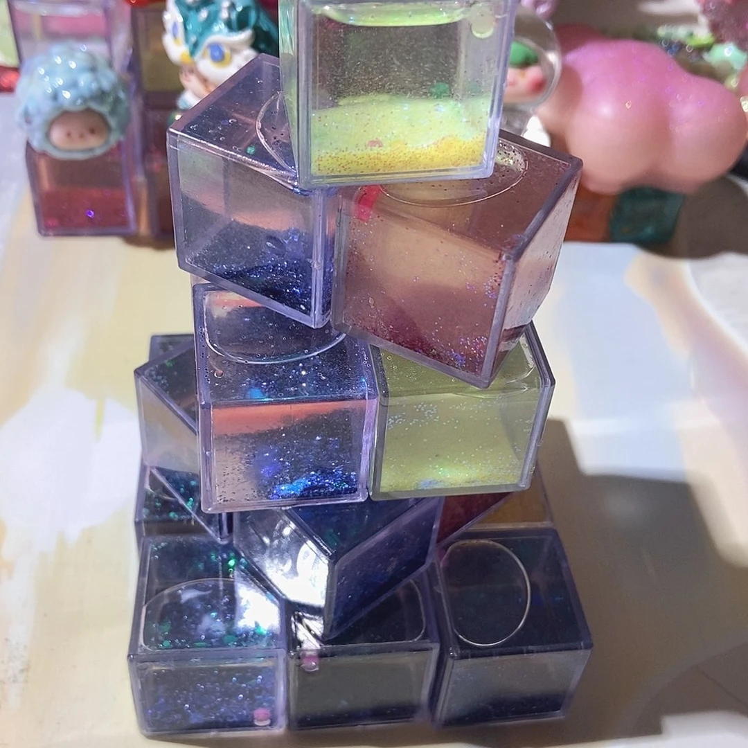 塑料流沙大冰块20块，颜色随机不退不换