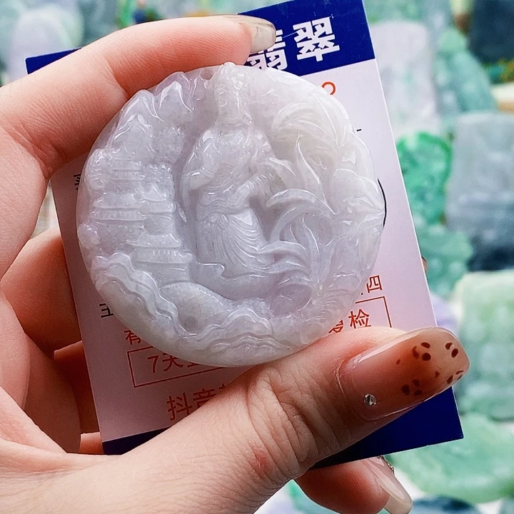 吊坠(不含链)未镶嵌翡翠