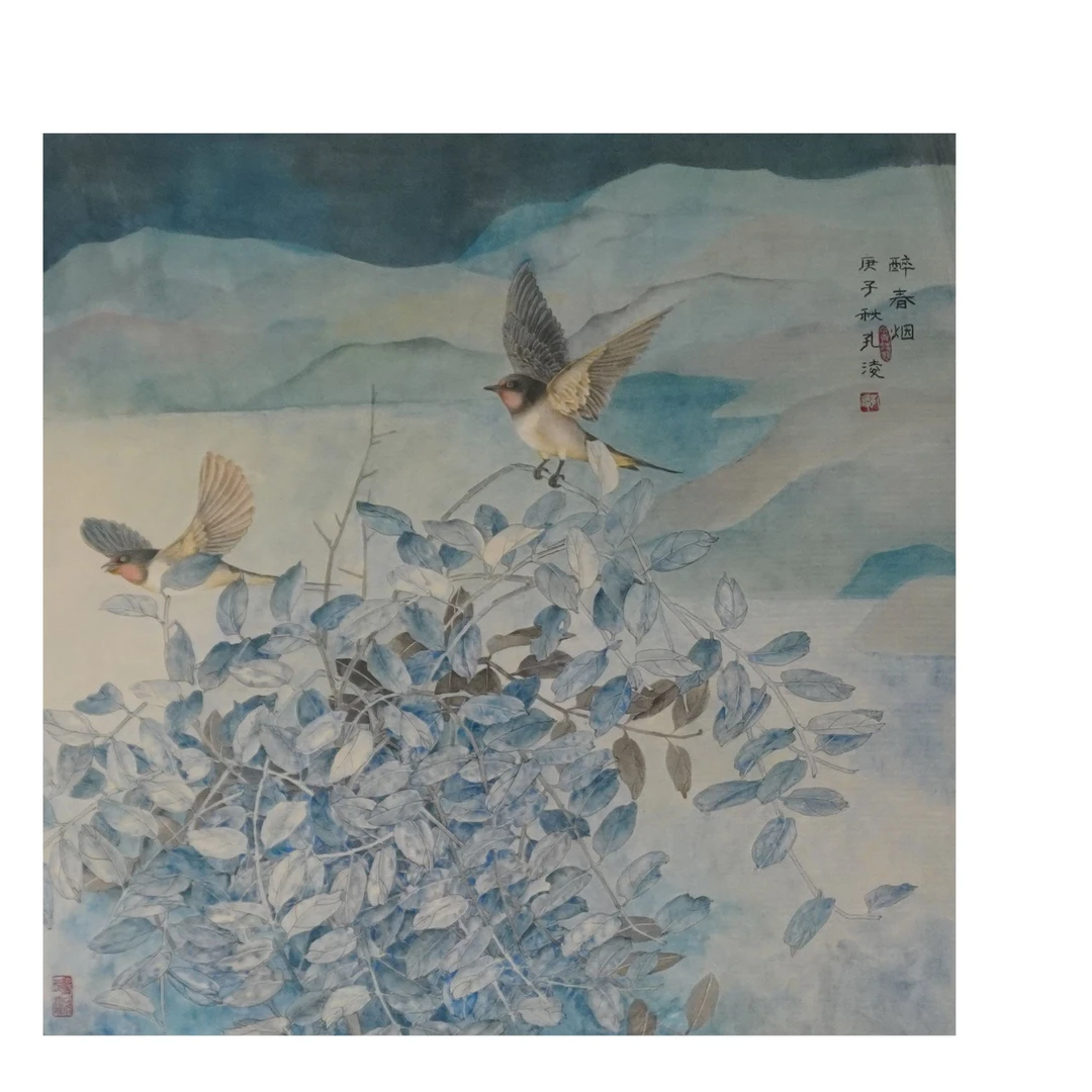 34晚孔淩国画-A99ED28034