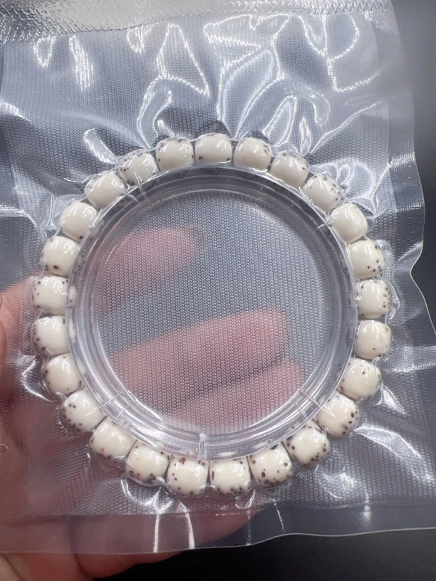 星月菩提原生态石玉料豚子手串尺寸9/8一物一图