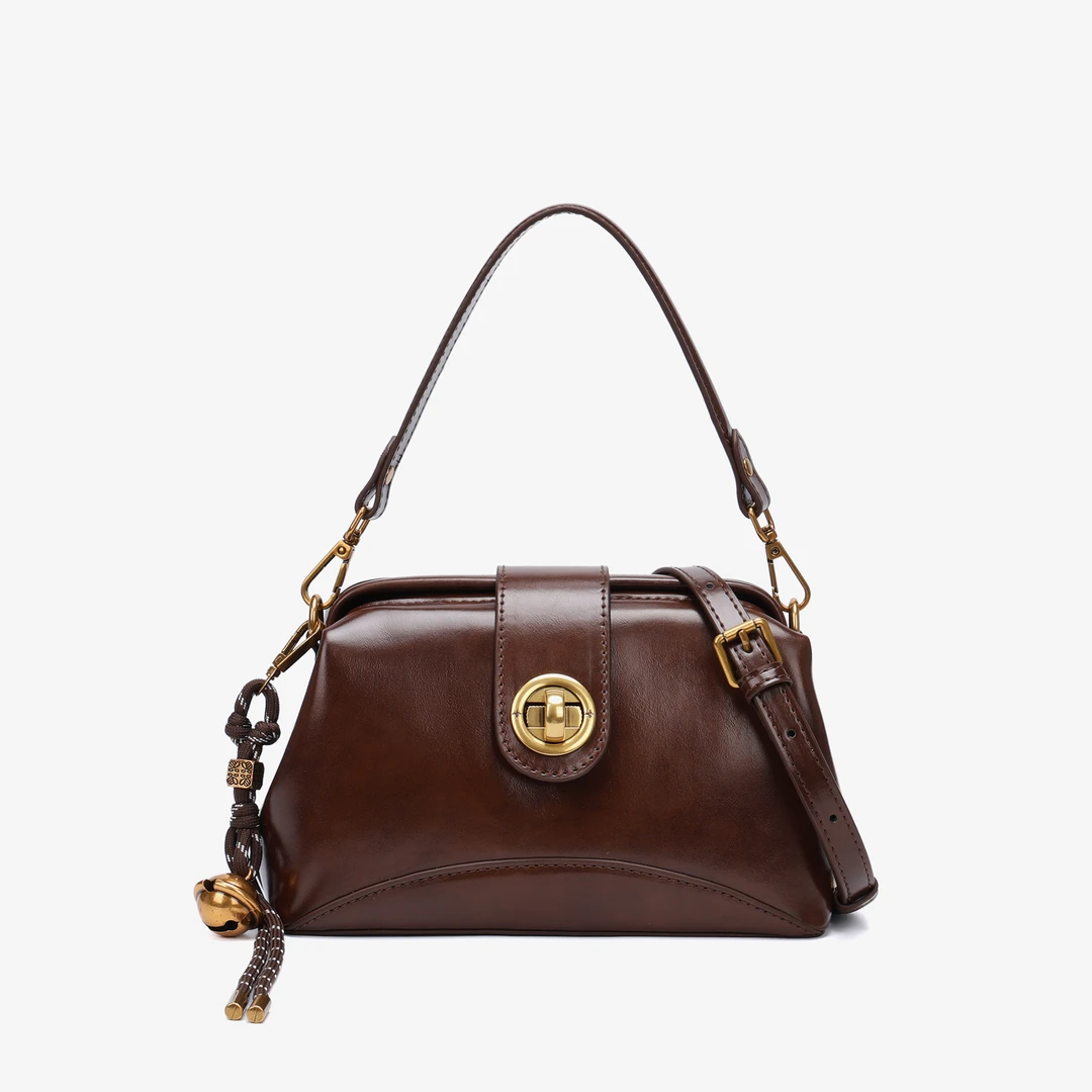 【圣彼德堡】摩登相片夹子包复古百搭女士单肩斜挎包